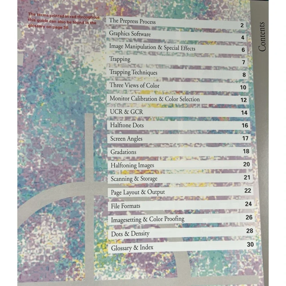 Vintage Agfa Books 3 Digital Color Prepress + 1990 marketing brochure, English‎